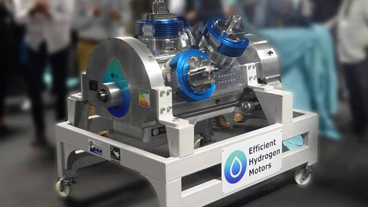 El motor de hidrógeno de 5 tiempos que cambiará la industria