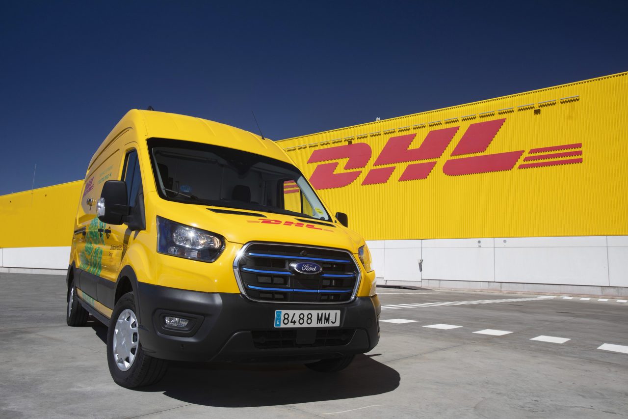 快递公司DHL Express 为其车队增加了46 辆福特E-Transit