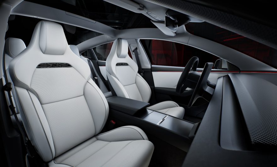 Tesla Model 3 Performance 2024 Seats