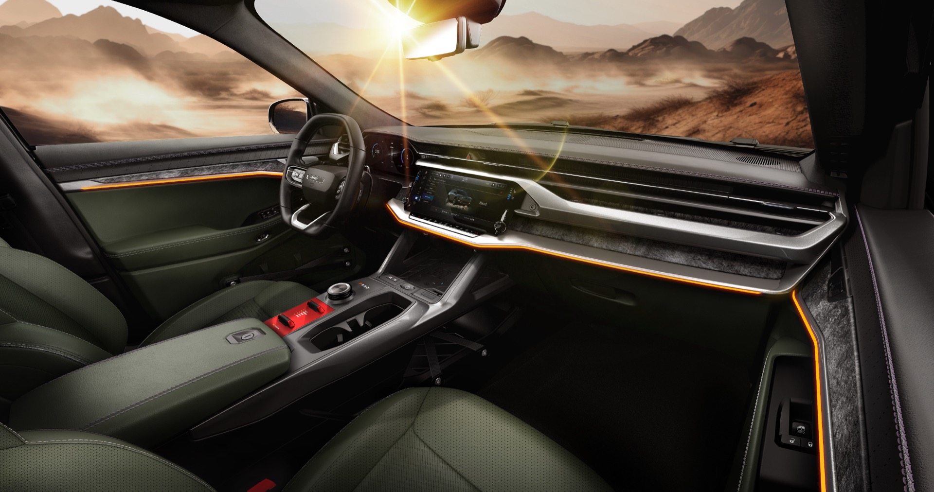 Jeep® Wagoneer S Trailhawk Concept Interior