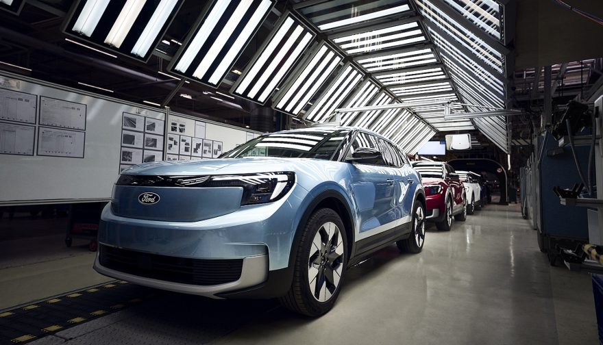 Ford Electric Explorer Production Start