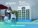 Los scooters con batería compartida de Gogoro llegan a Colombia