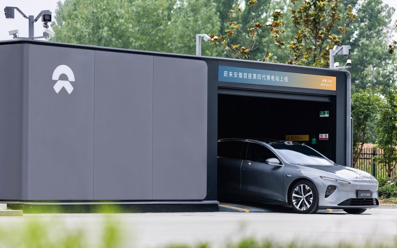 NIO will allow its European customers to exchange batteries of ...