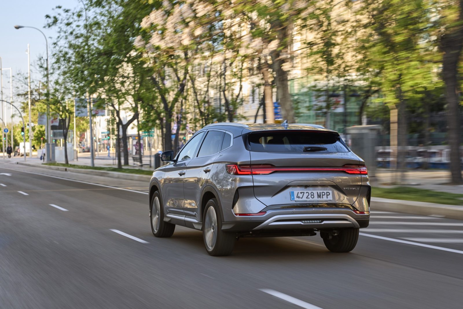 Roof Rack Cross Bars For BYD Seal U 2023-2025 - Grey Aluminum 2 Bar Set