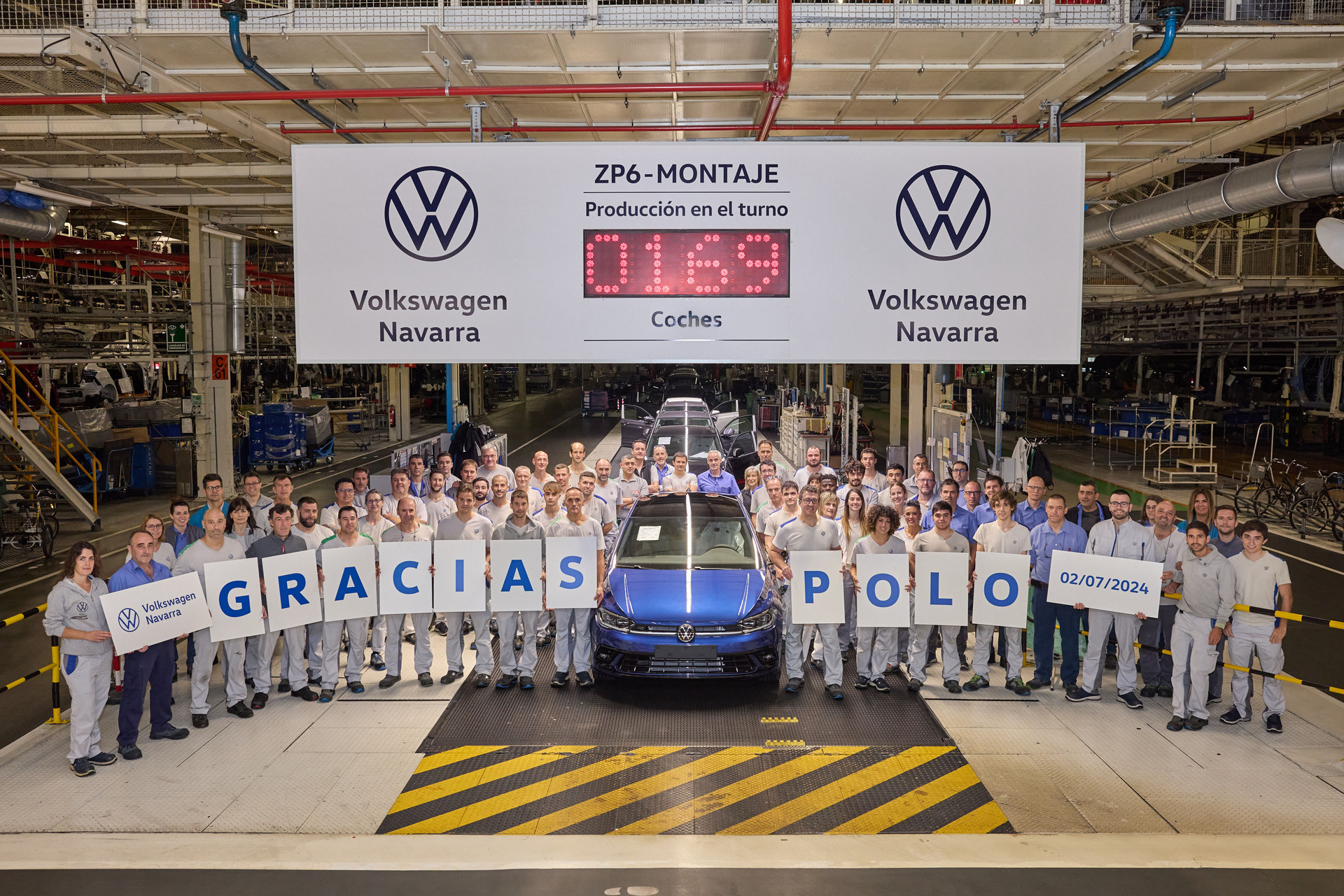 Volkswagen Navarra Pone Fin A La Producción De 40 Años Del Polo Montaje