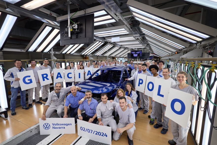 Volkswagen Navarra Pone Fin A La Producción De 40 Años Del Polo Pintura