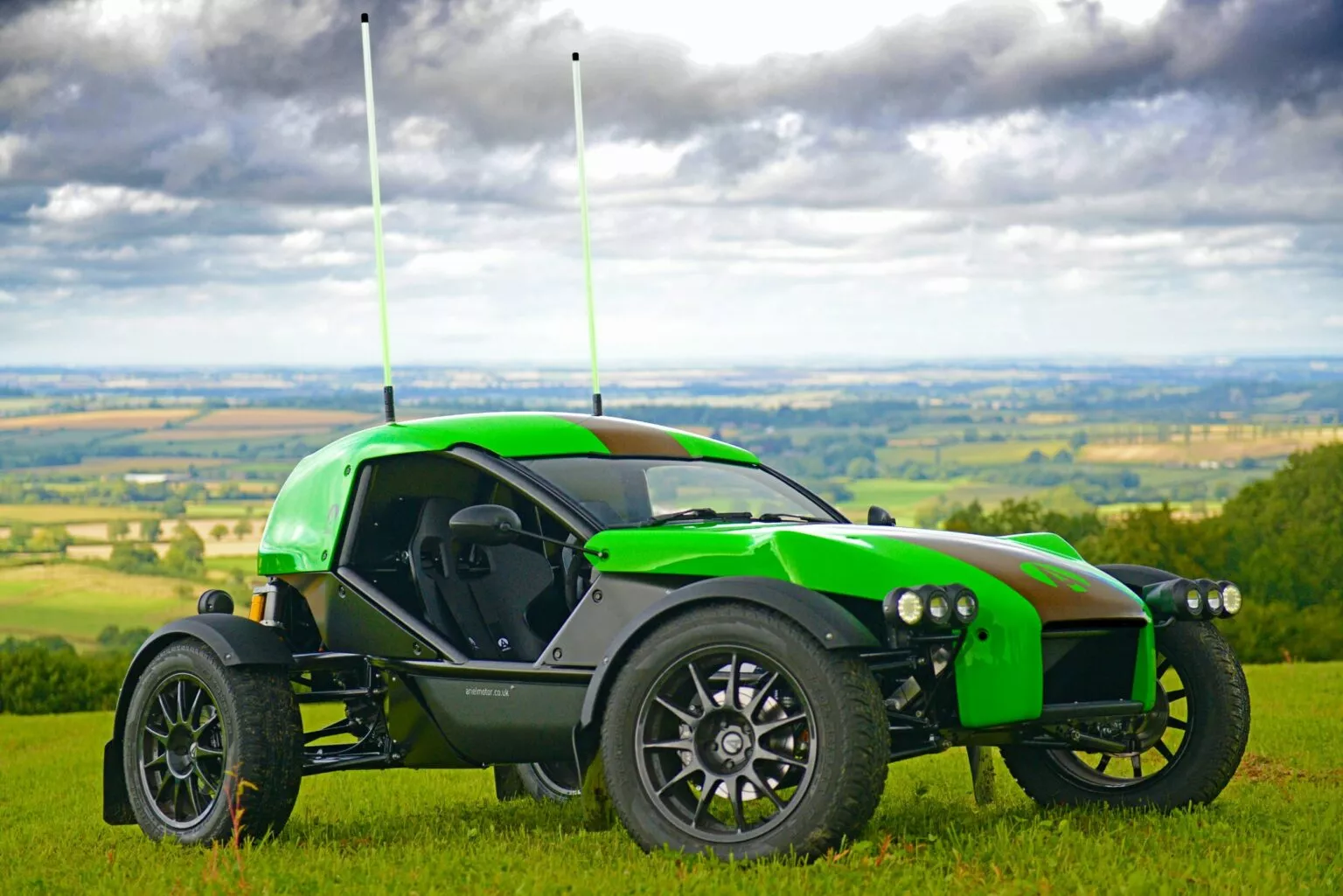 Ariel E Nomad Concept Ein Elektrischer Zweisitziger Gel ndewagen Der 