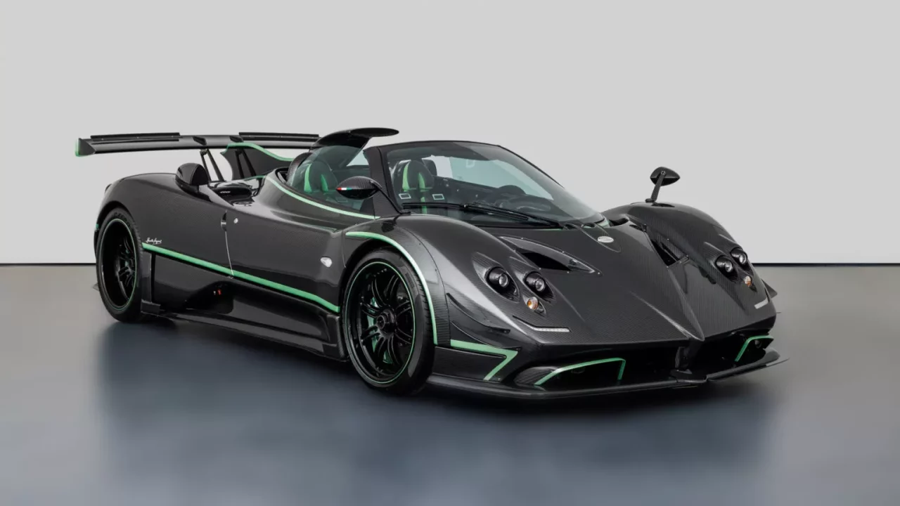 Pagani Zonda 760 Diamante Verde, potente y espectacular