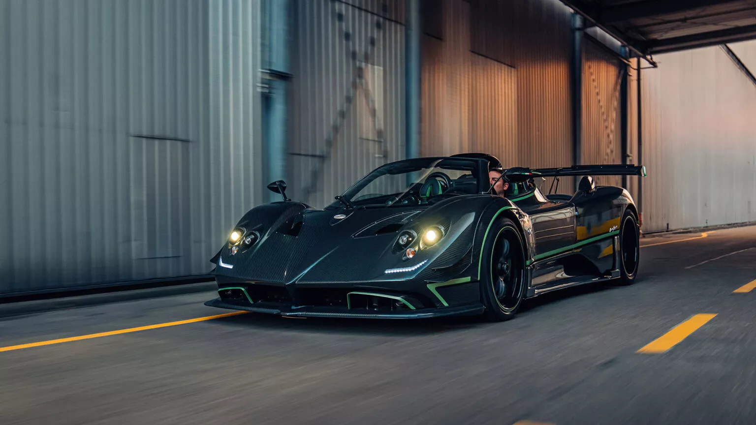 Pagani Zonda 760 Green Diamond, powerful and spectacular