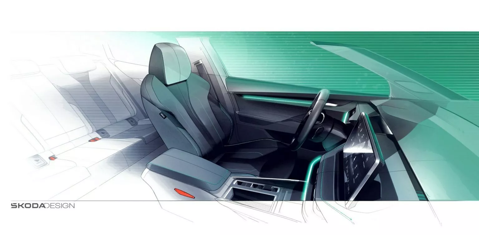 Skoda Elroq Interior Concept