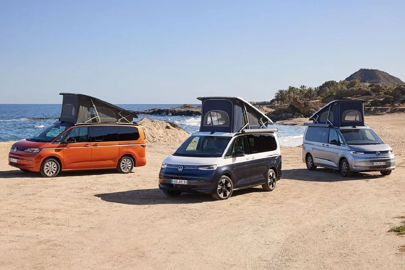 Volkswagen California 2025 Tres Versiones