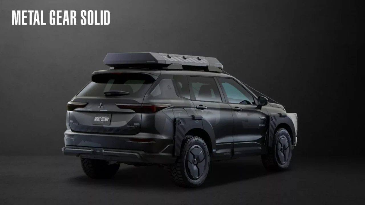 三菱 アウトランダー phev ナイトシーカー メタギア ソリッド (4)