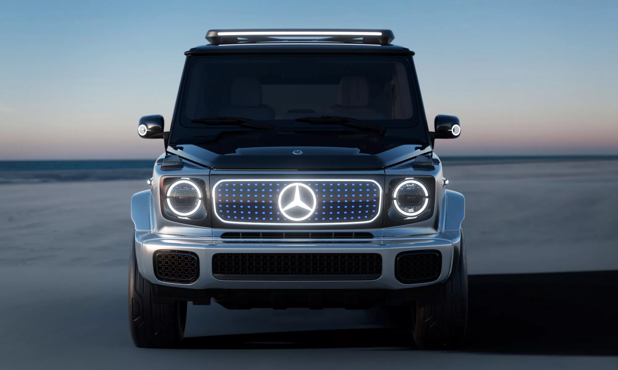 Mercedes Concept Eqg Delantera