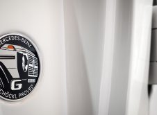 Mercedes Benz G Klasse Edition Stronger Than The 1980s Manufaktur Agavengrün Uni; Sitzpolster Mit Taubengrauem Stoff // Mercedes Benz G Class Edition Stronger Than The 1980s Manufaktur Agave Green Solid; Seat Upholstery In Dove Grey Fabric