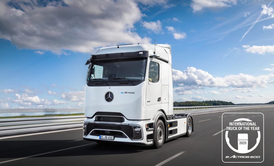Mercedes Benz Eactros 600 Ist “international Truck Of The Year 2025" Mercedes Benz Eactros 600 Is “international Truck Of The Year 2025”