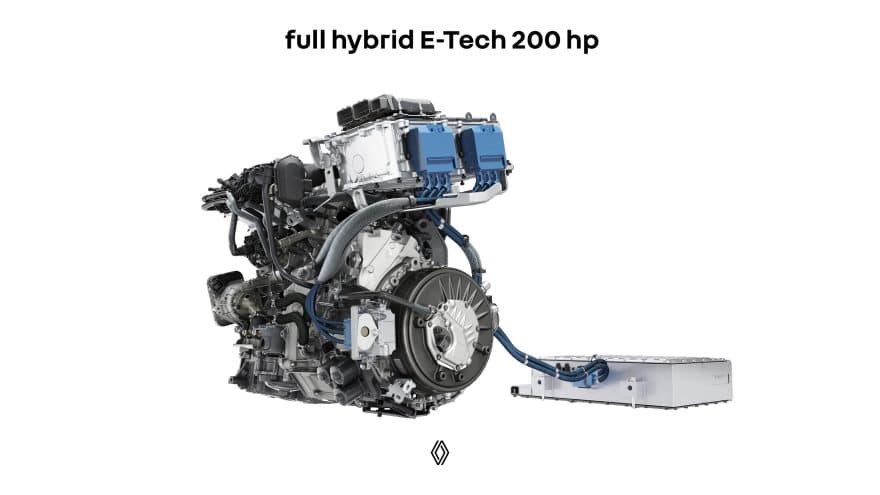 Full Hybrid E Tech 200 Hp Powertrain
