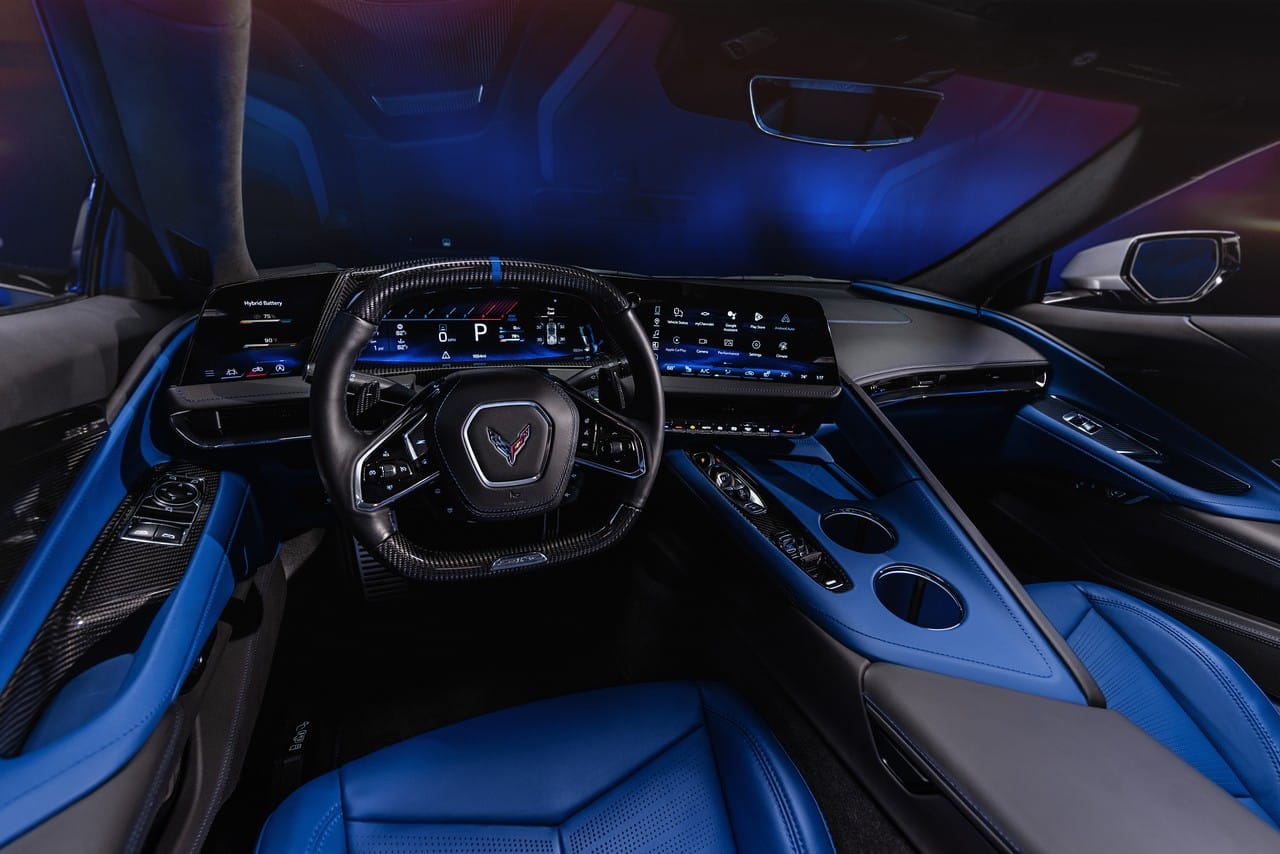 2026 Corvette Zr1x Interior Santorini Blue