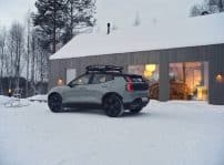Volvo Ex30 Cross Country With Swedish Winter Cabin
