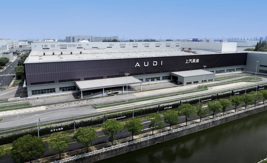Production Site For Audi Models In Anting, Shanghai