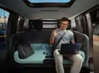 Zoox Robotaxi Interior Las Vegas (1)