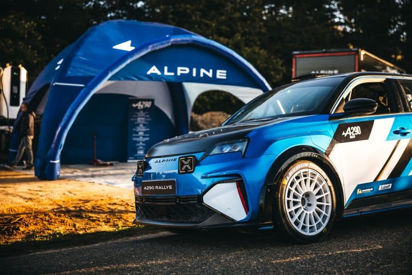El Alpine A290 Rallye es el coche de rallies que llega para triunfar