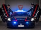 Un Maserati y un Alfa Romero Giulia se unen al servicio activo en la flota policial italiana en Roma