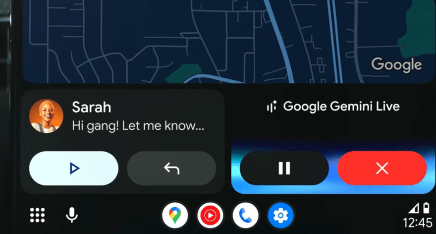 Google Gemini Android Auto 00004