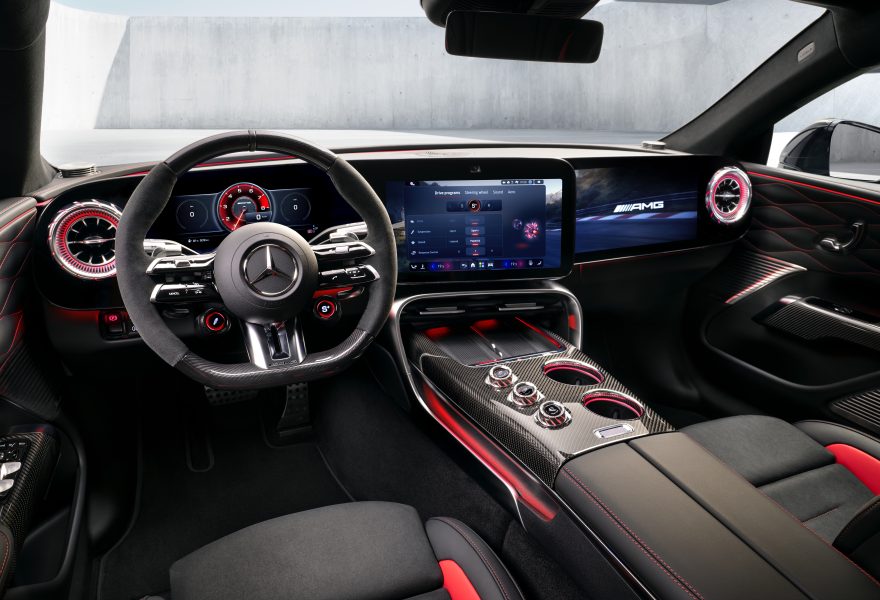 Mercedes-AMG muestra como será el interior del nuevo GT Coupé de 4 puertas