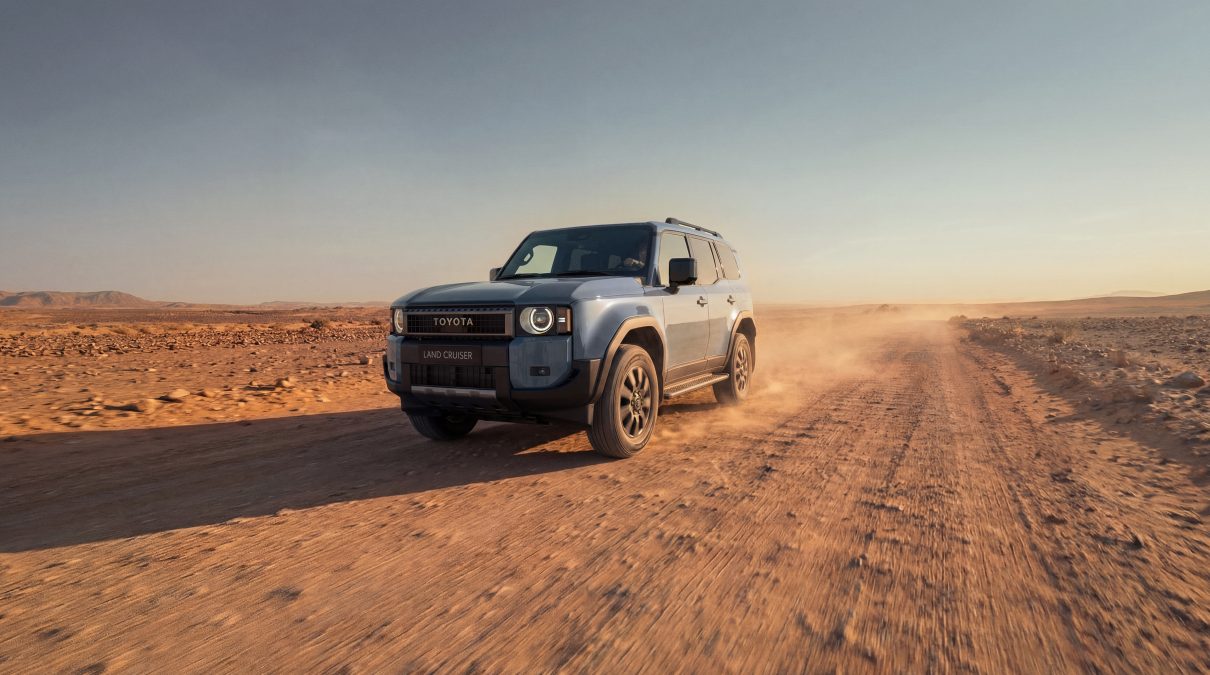 El Toyota Land Cruiser ahora disponible en el acabado GX además de con configuración de 5 plazas