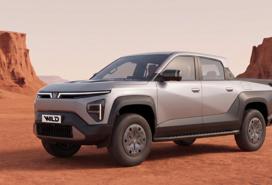 VinFast amplía su gama de vehículos con una nueva pickup con extensor de autonomía