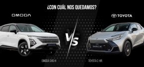 Omoda 5 SHS-S frente a Toyota C-HR: la nueva batalla entre China y Japón en el segmento de los SUV híbridos